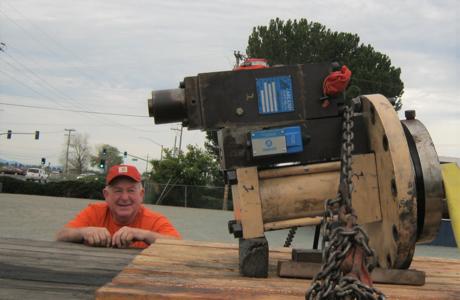 Bill hard at work